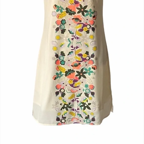 COPY - MERONA-FLORAL FRONT SHEATH  DRESS-SIZE SMALL - Picture 2 of 11